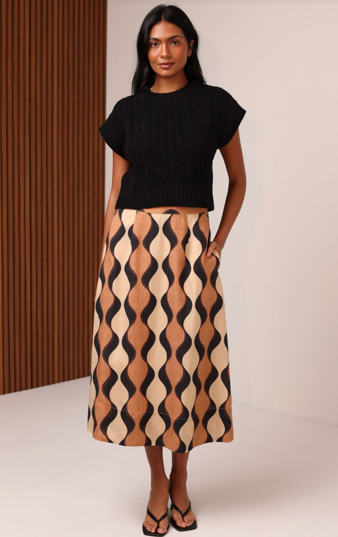 Meredith Midi Skirt - Current