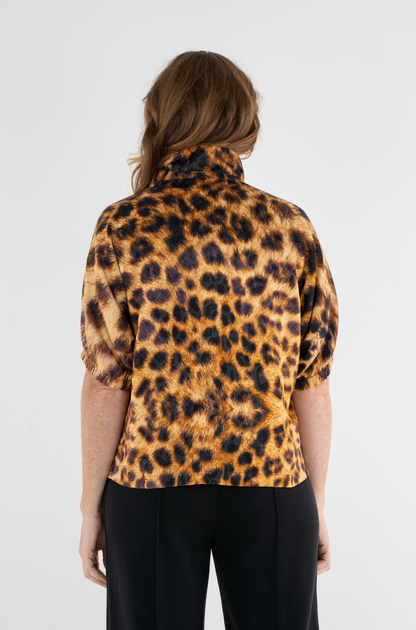 Poppy Top - Leopard