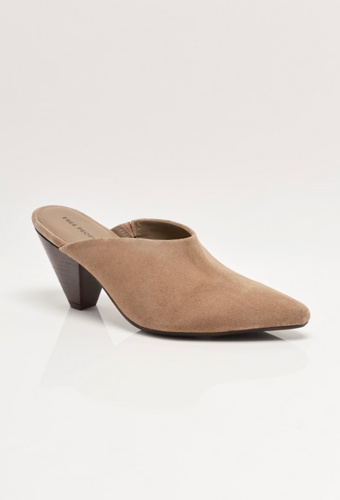 Free People Stellar Mule - Faded Saddle Suede