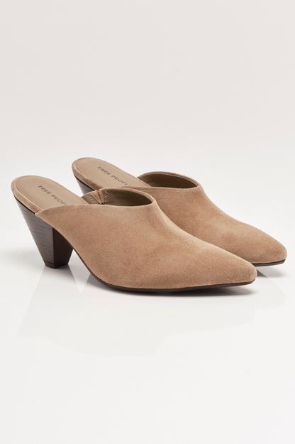 Free People Stellar Mule - Faded Saddle Suede