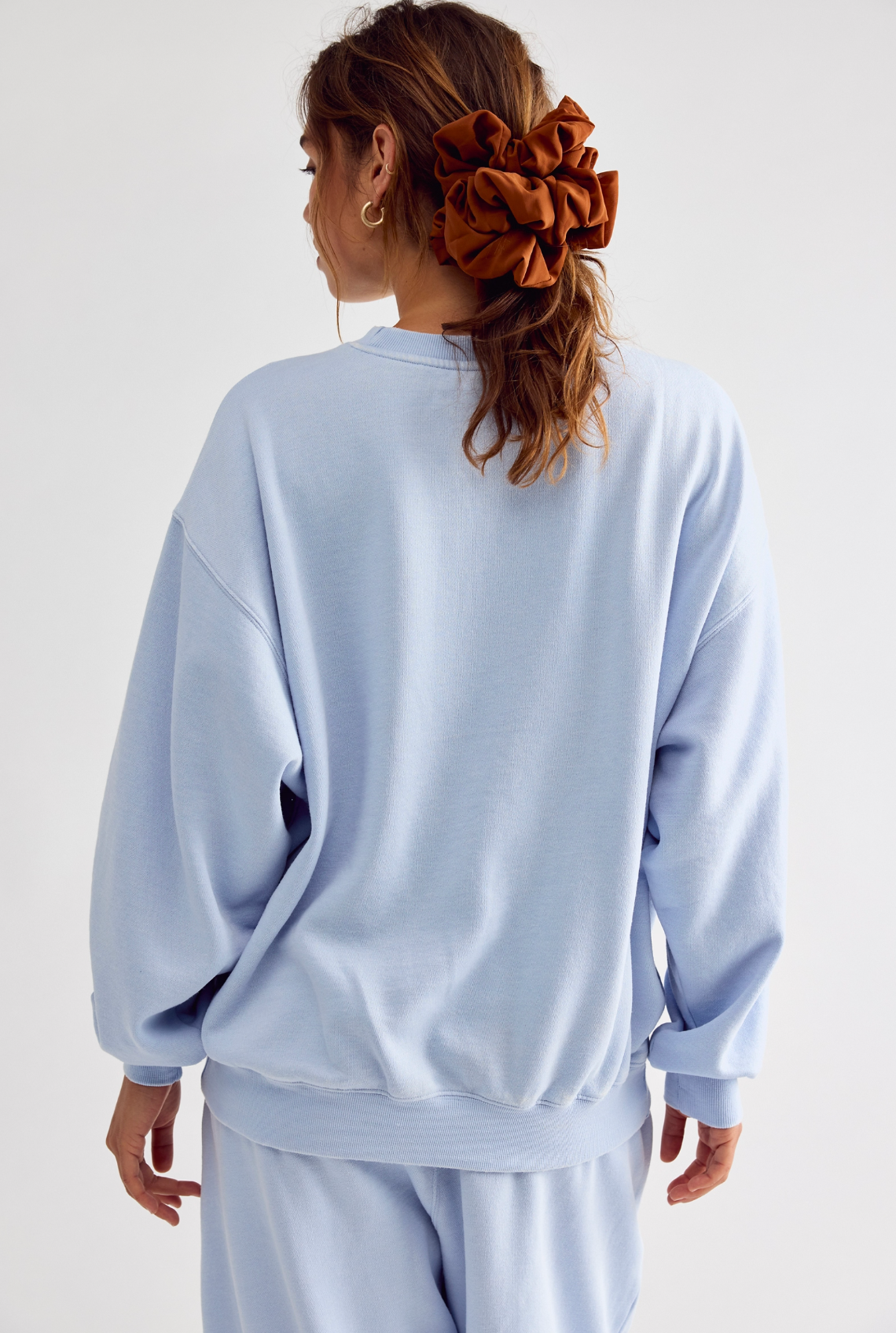 Free People Slow It Down Wide Leg Pant - Peri Ice