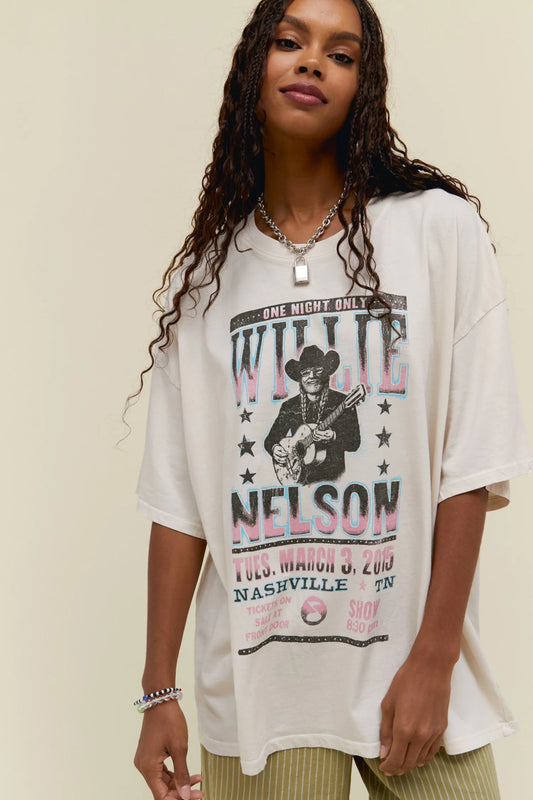 Daydreamer Willie Nelson One Night Only OS Tee