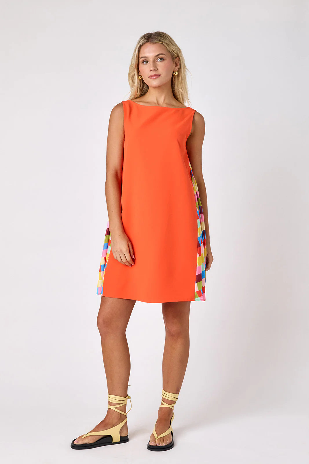 Pixie Dress - Tangerine