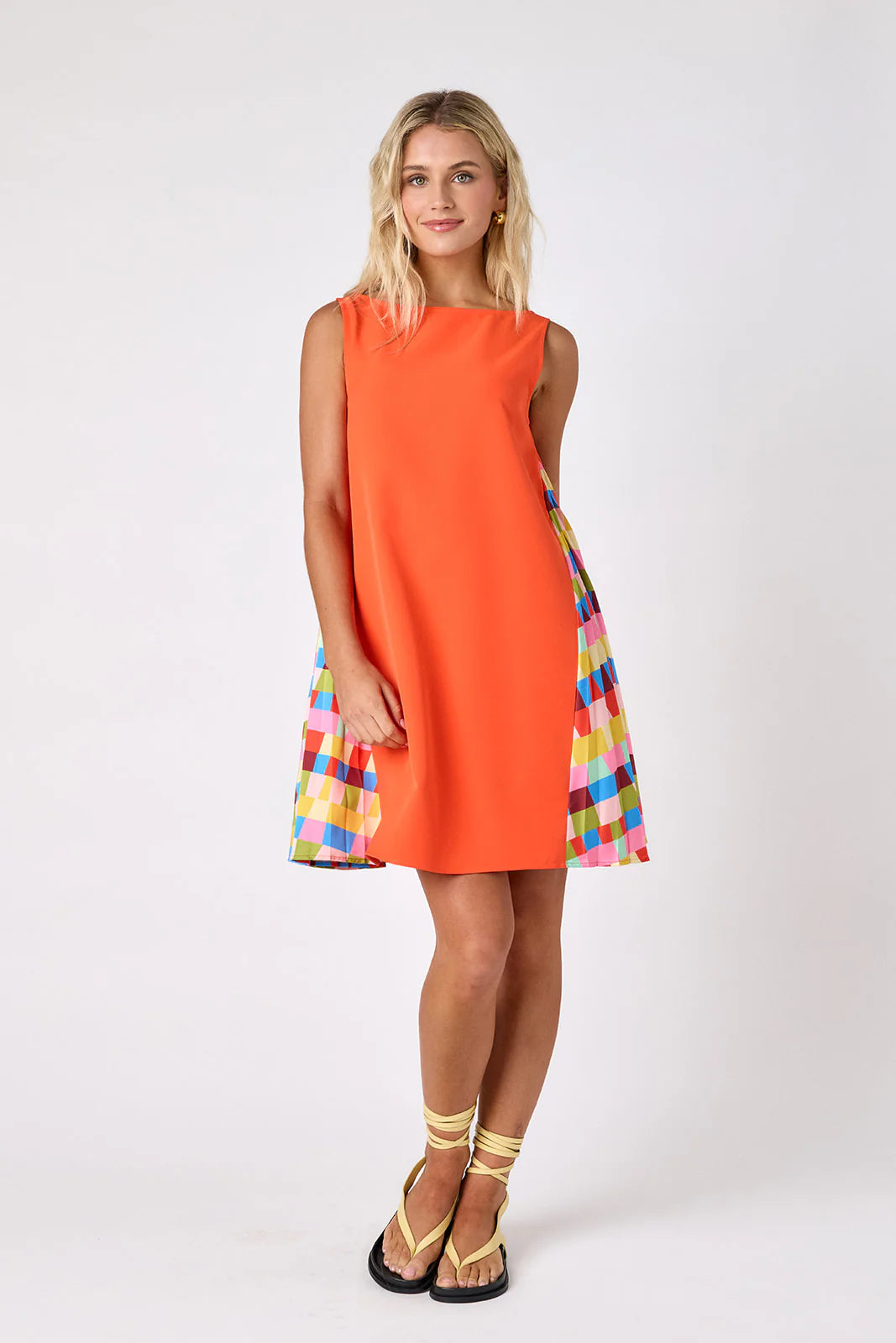 Pixie Dress - Tangerine