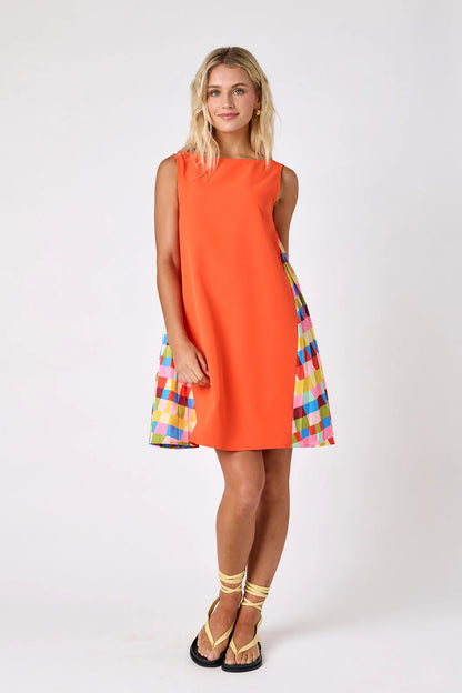 Pixie Dress - Tangerine