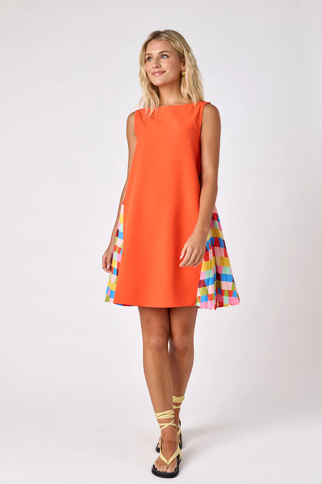 Pixie Dress - Tangerine