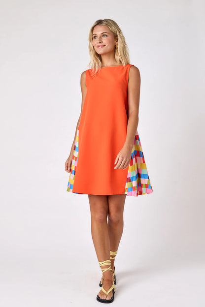 Pixie Dress - Tangerine