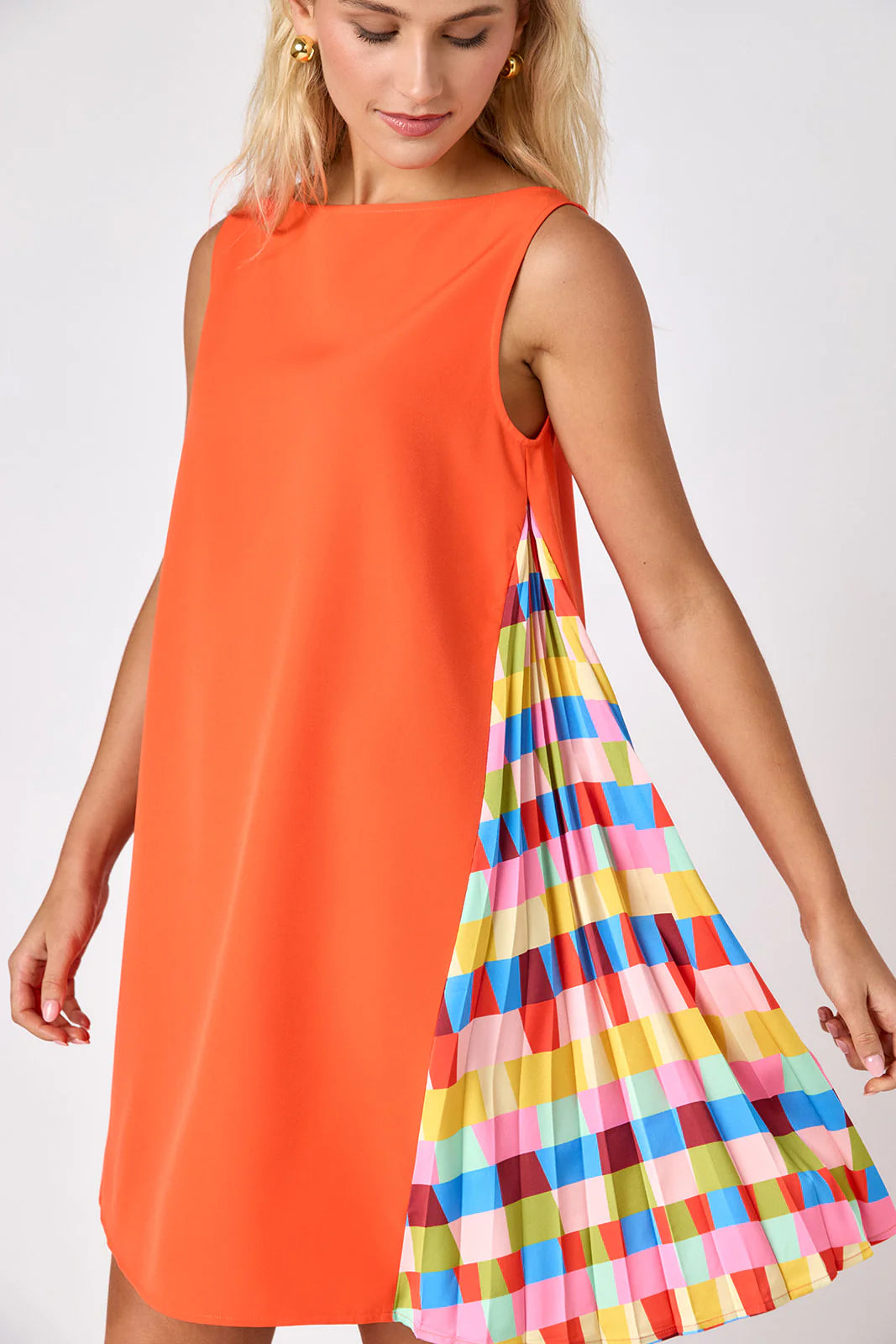 Pixie Dress - Tangerine