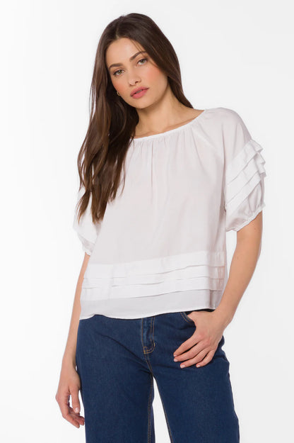 Tashia Top - Optic White