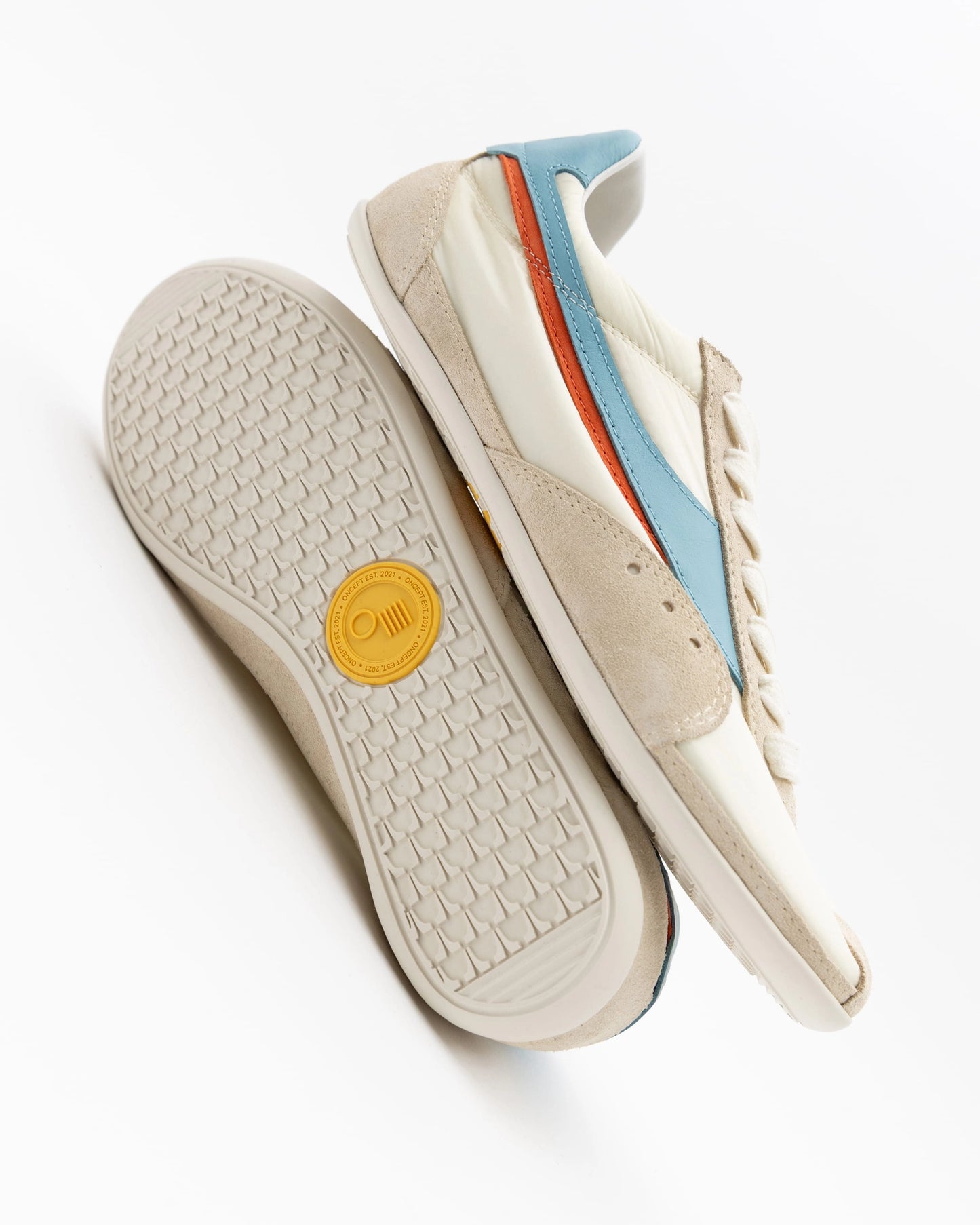 Temple Flat Sneaker - Coast