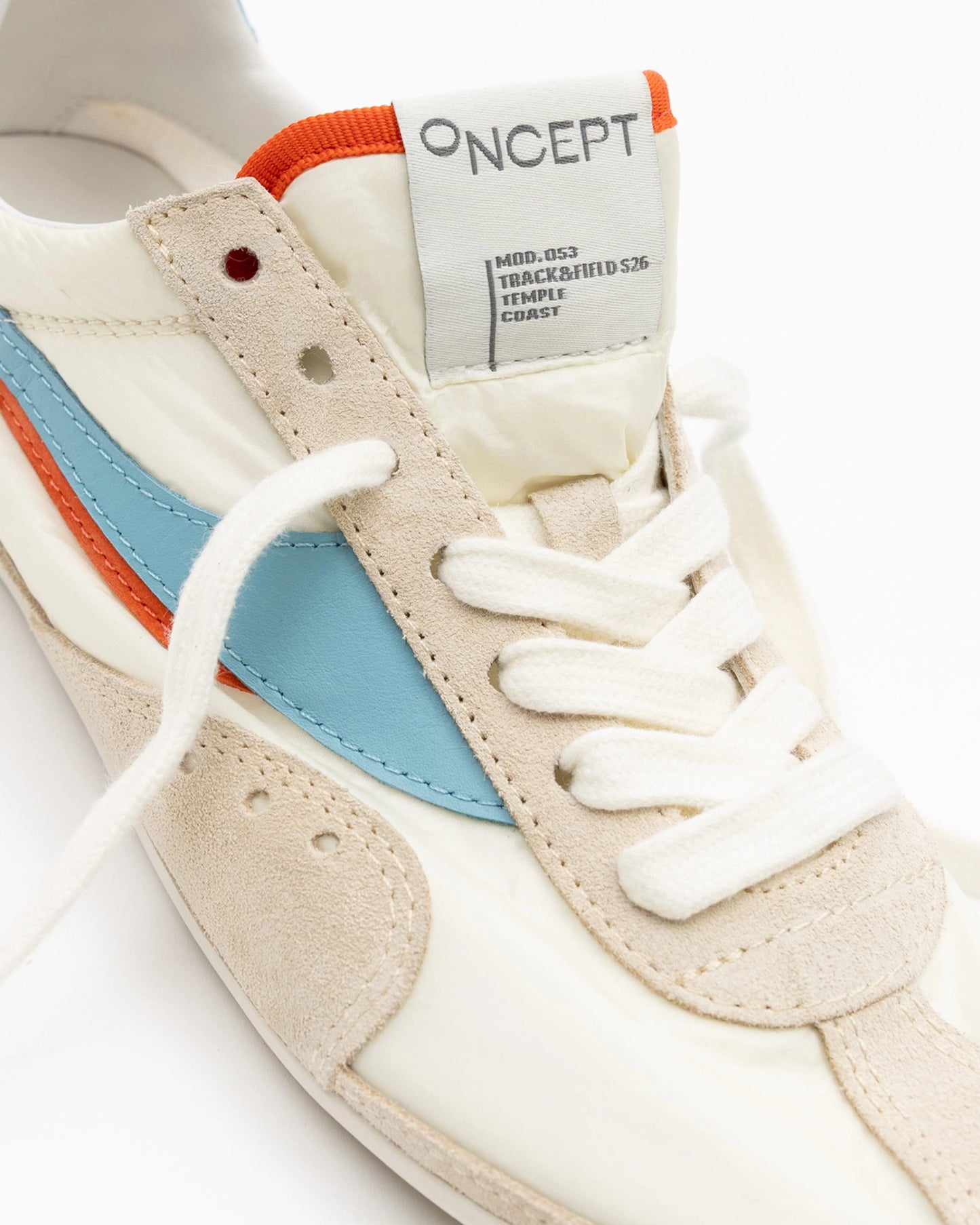 Temple Flat Sneaker - Coast