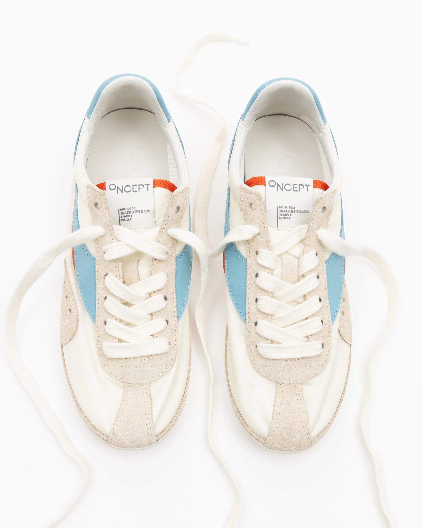 Temple Flat Sneaker - Coast