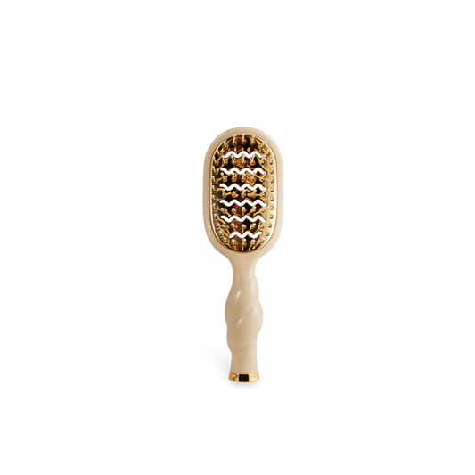 Mini Vented Hair Brush - Tan