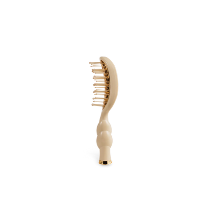 Mini Vented Hair Brush - Tan