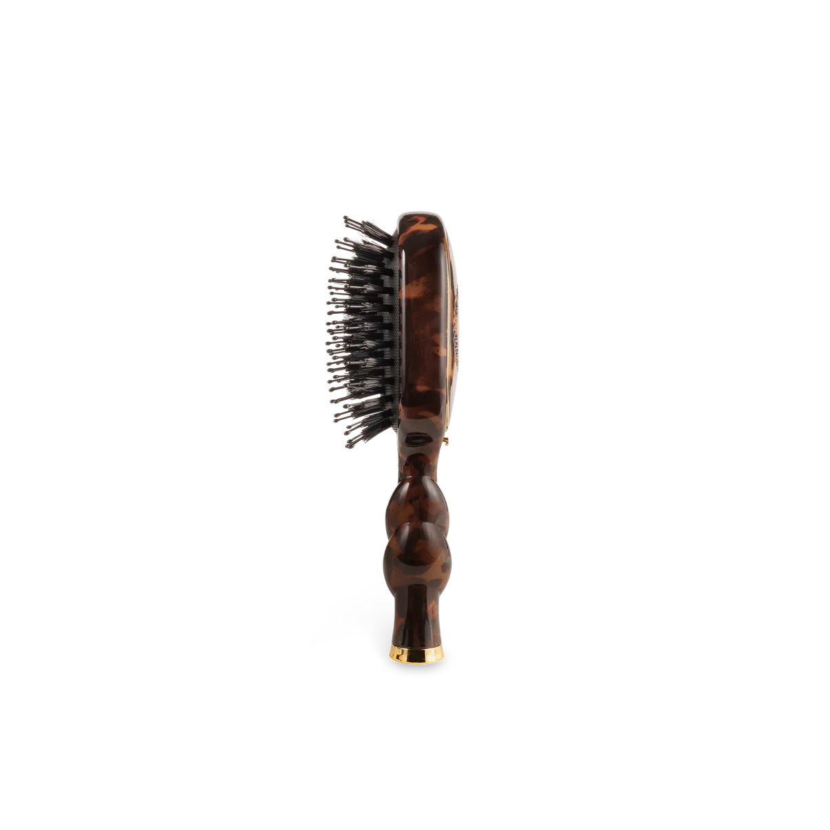Mini Boar Bristle Hair Brush - Tortoise