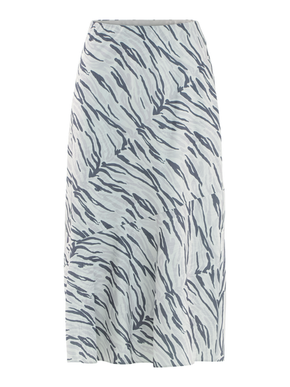 Bias Midi Skirt - Wild Marble