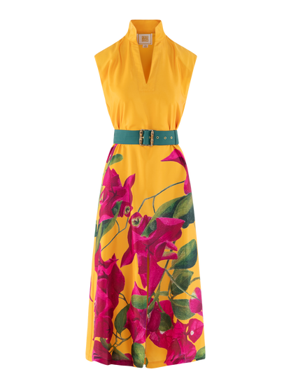 Roma Dress - Bougainvillea