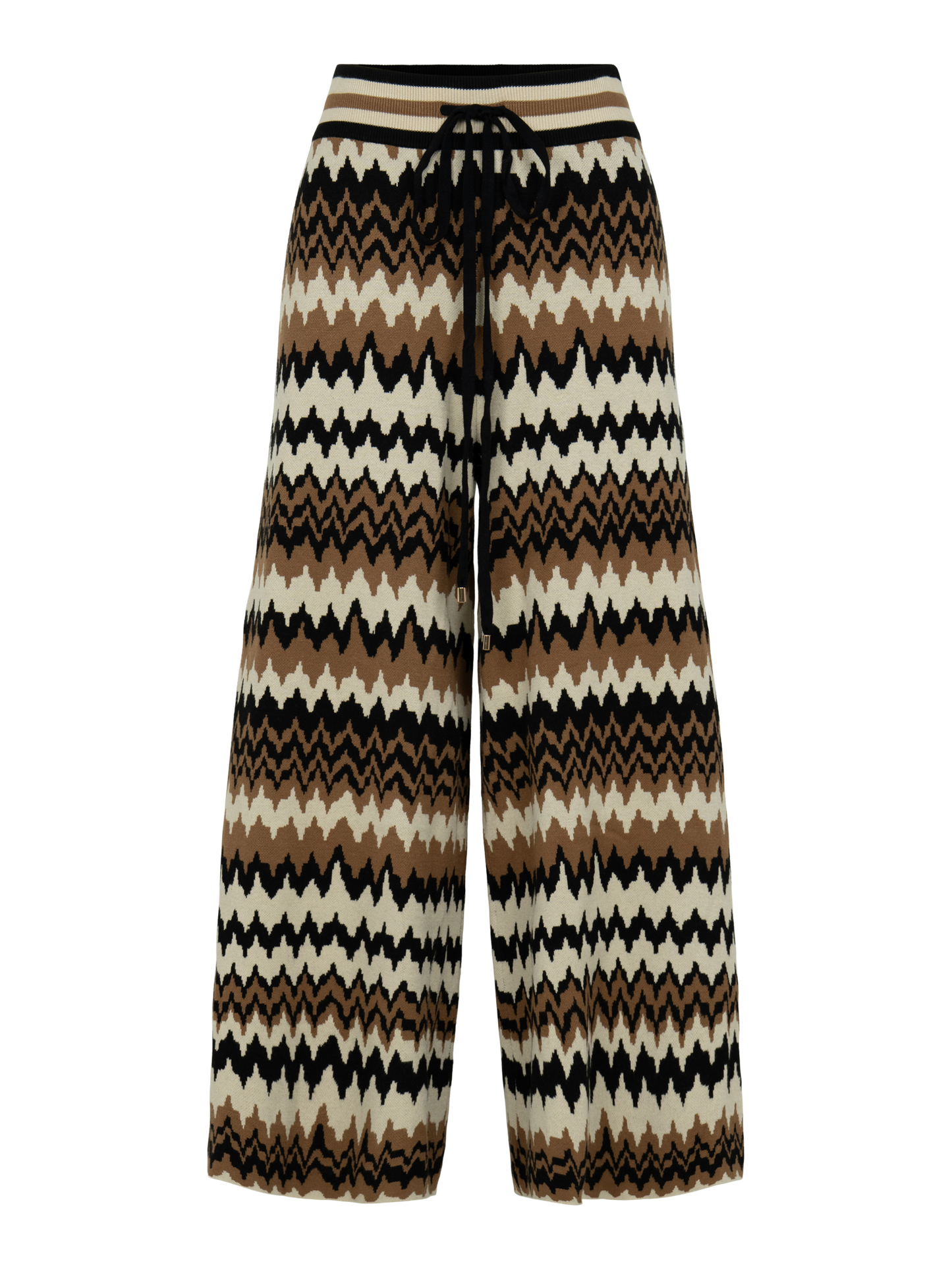 Teddy Crop Trouser Pants - Mocha Mirage