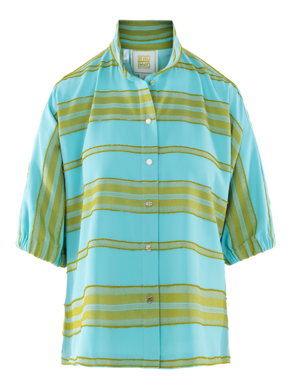 Bonny Top - Fringe Stripe