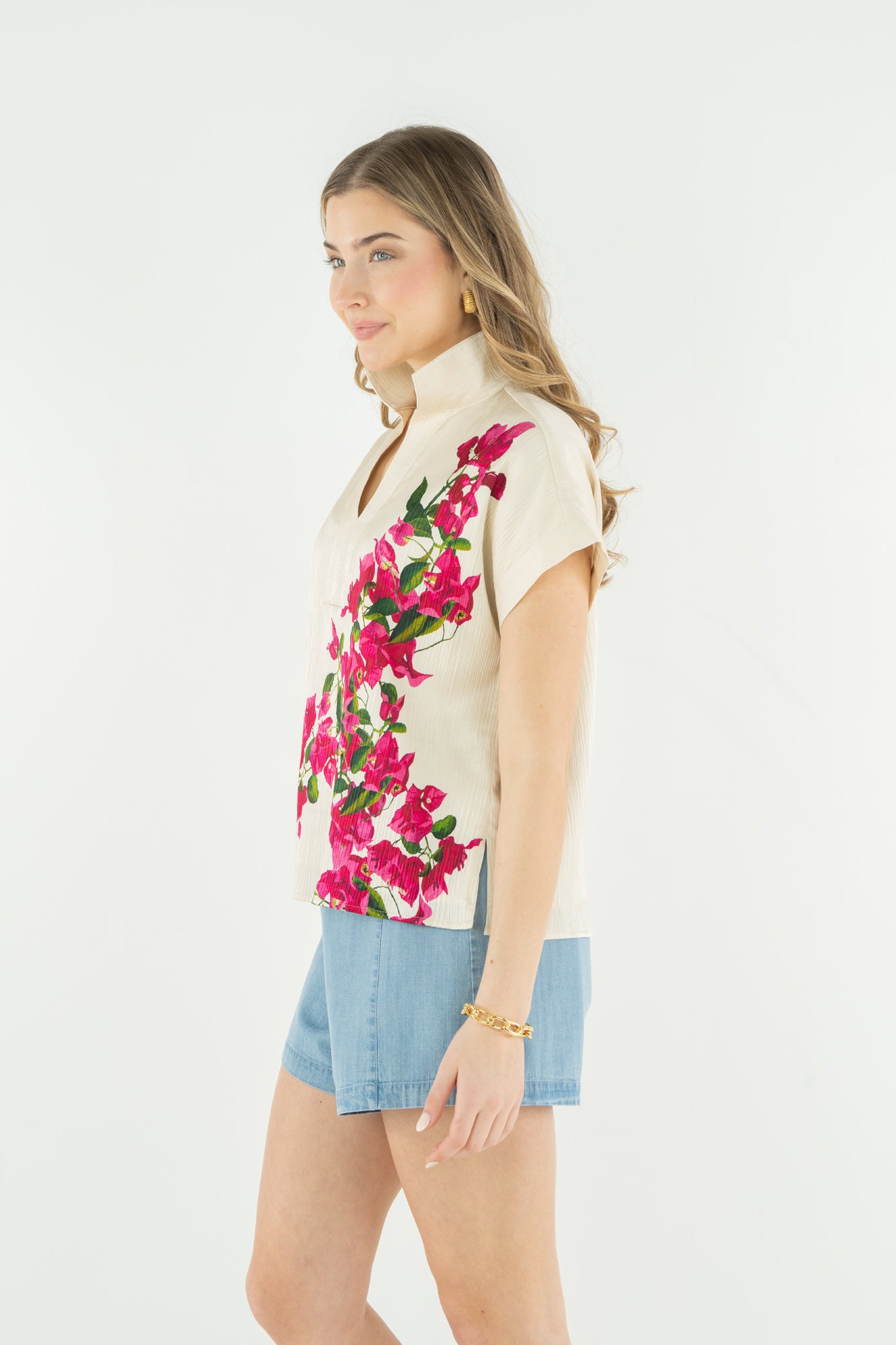 Riviera Top - Bougainvillea