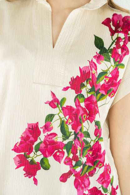 Riviera Top - Bougainvillea