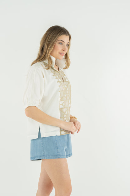Poppy Top - Trellis