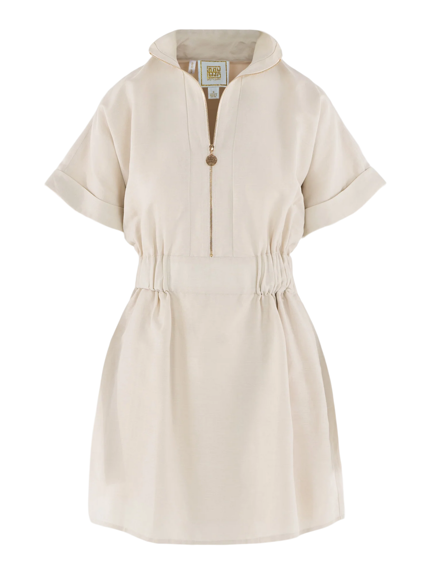 Pullover Dress - Sandshell Linen