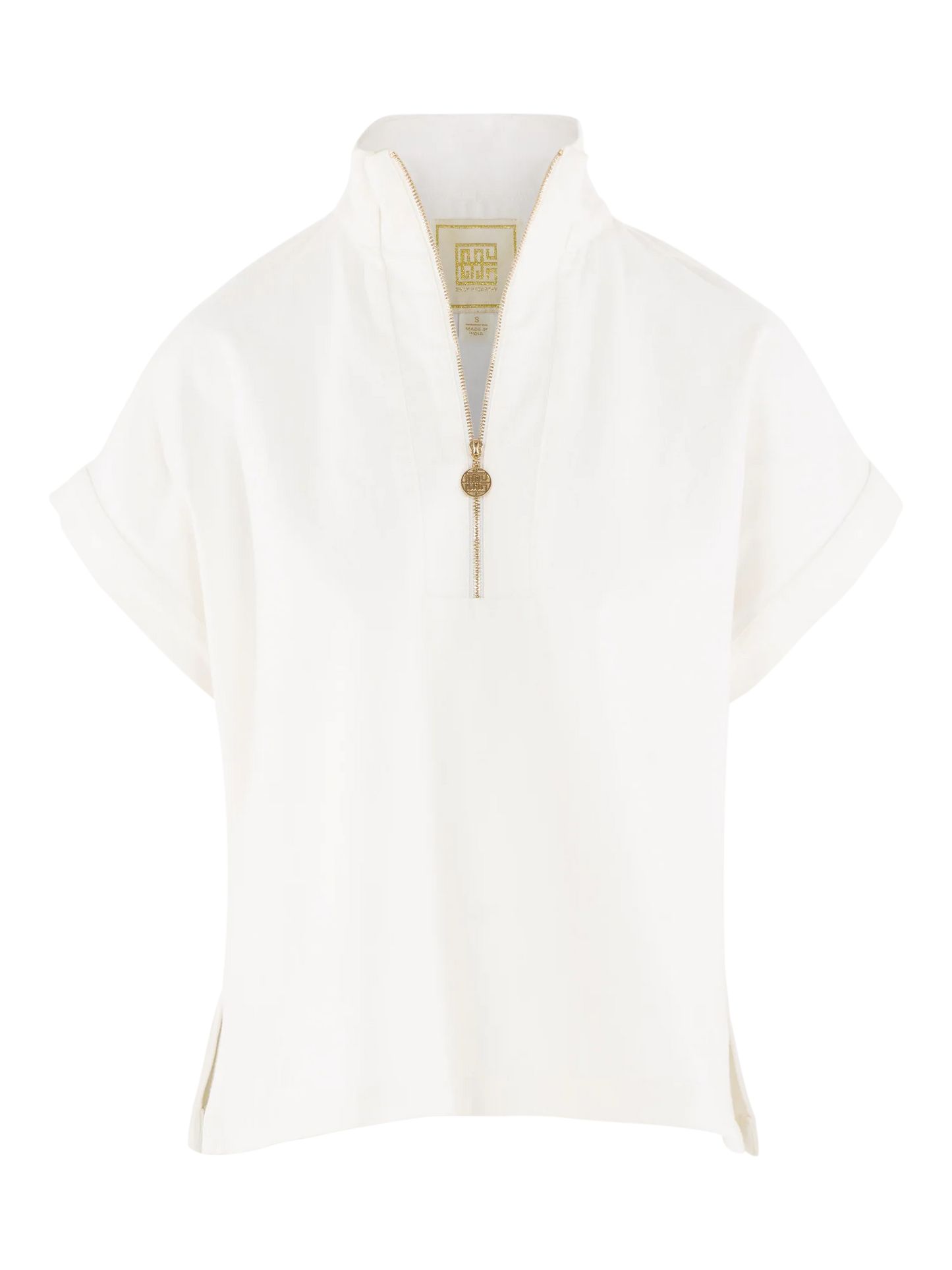 Poppy Pullover Top - Gardenia Denim