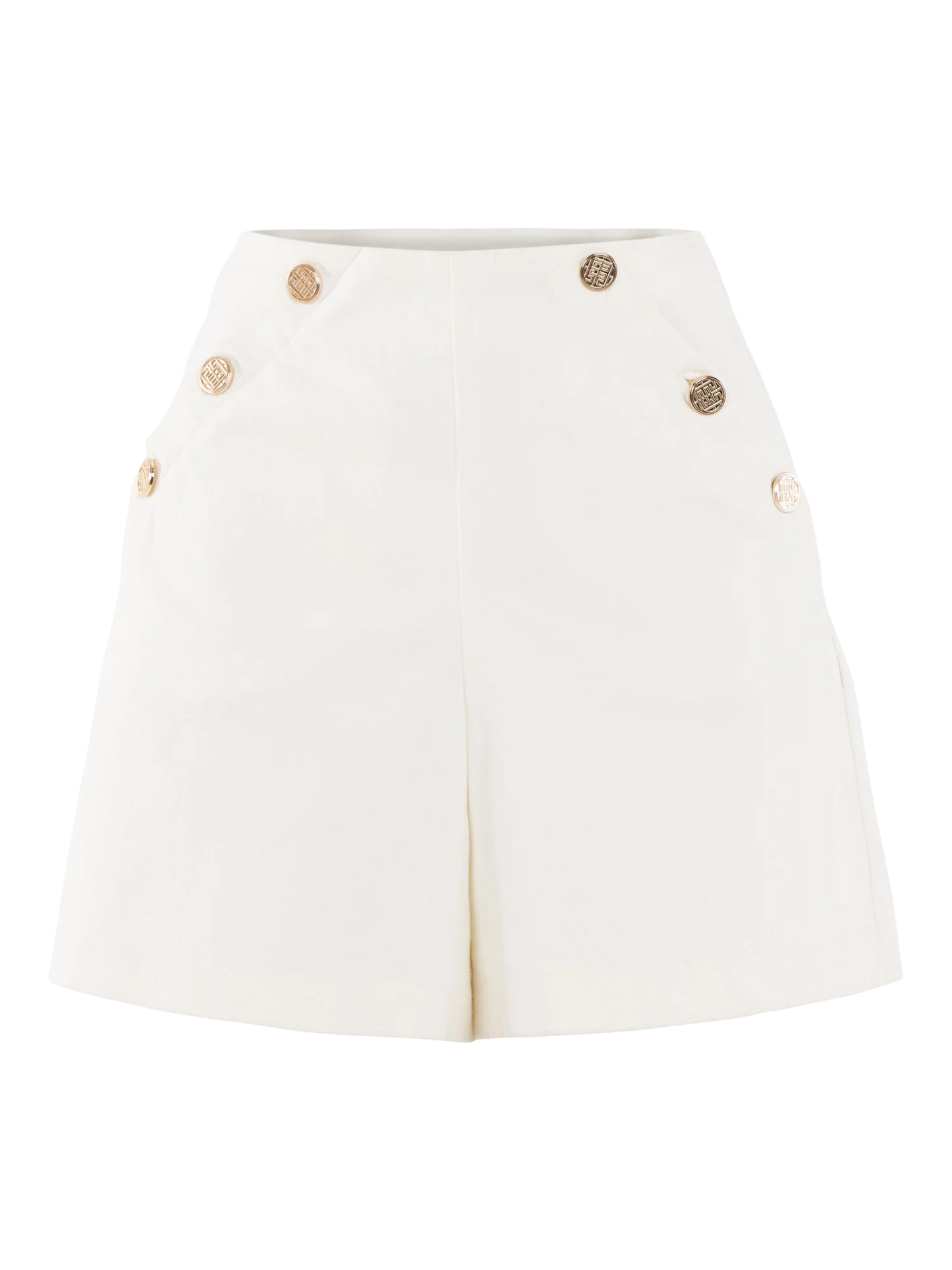 Saylor Short - Gardenia Denim