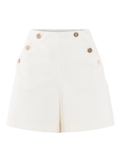 Saylor Short - Gardenia Denim