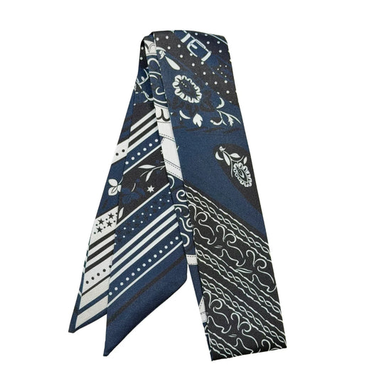 Saddles & Equestrian Gear Twilly Scarf - Navy