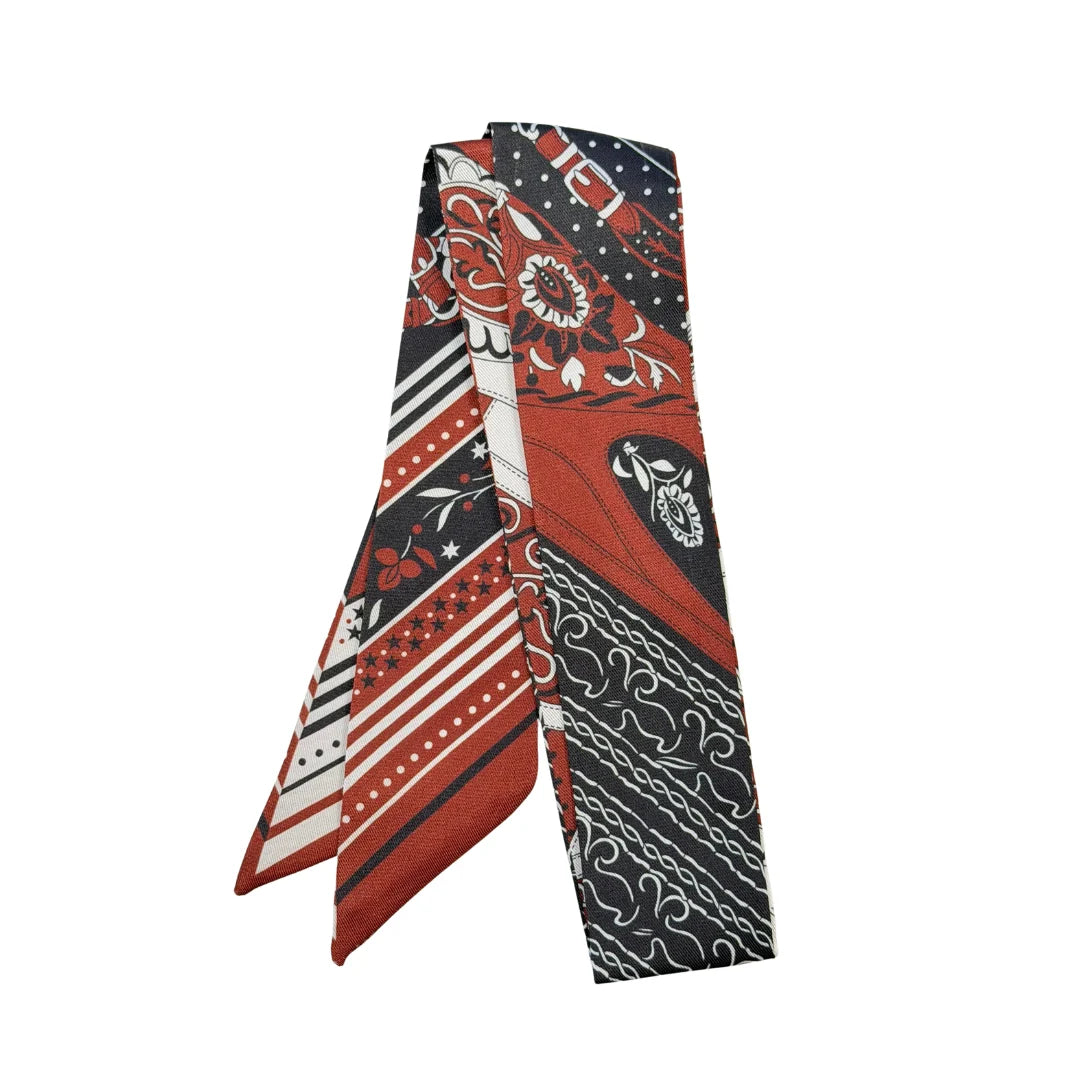 Saddles & Equestrian Gear Twilly Scarf - Chocolate