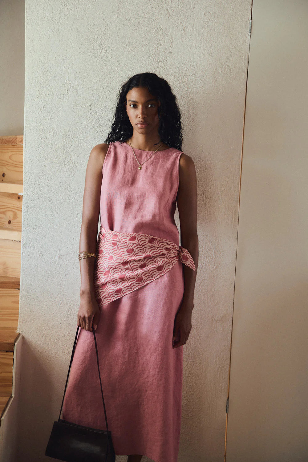 Aurora Dress - Dark Pink
