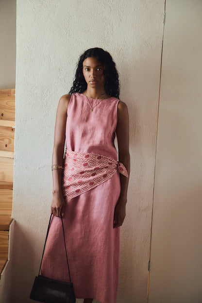 Aurora Dress - Dark Pink