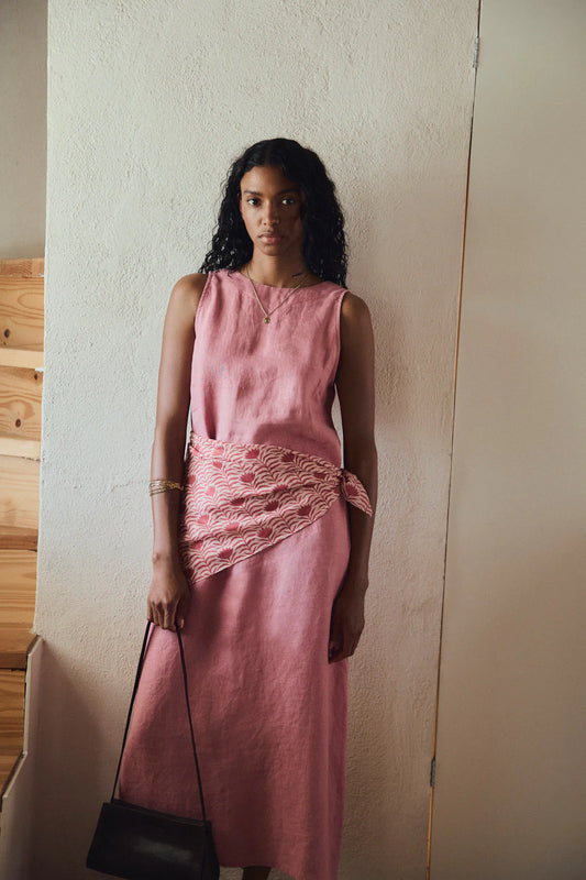 Aurora Dress - Dark Pink