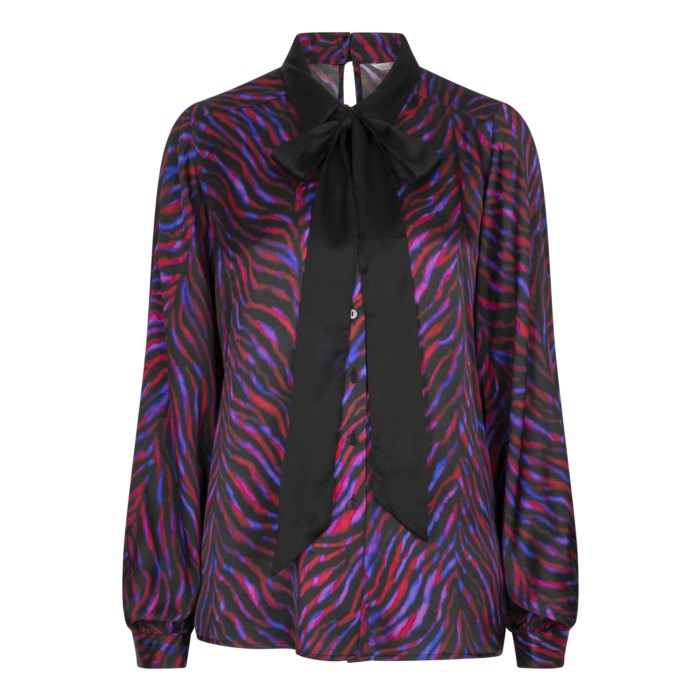 Bow Blouse - Wild Glow