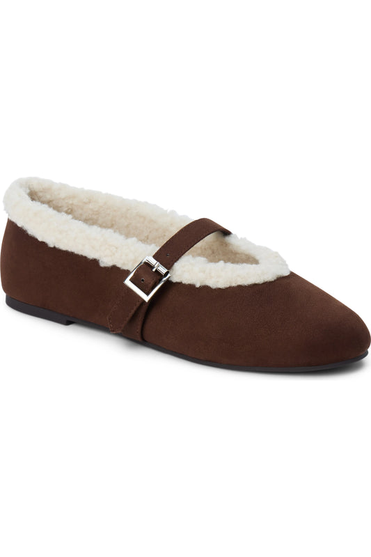 Midtown Mary Jane Flat Shoe - Espresso
