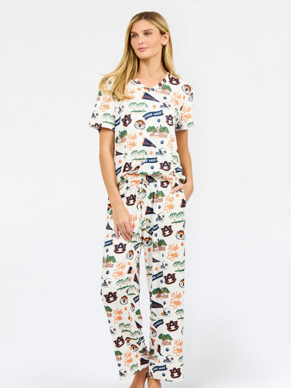 Alli Pajamas - Iconic Auburn