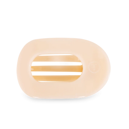 Teleties Flat Round Hair Clip - Large