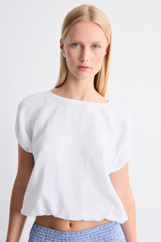 Amanecer Blouse - White