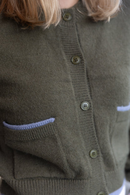 Willow Cardigan Sweater - Olive