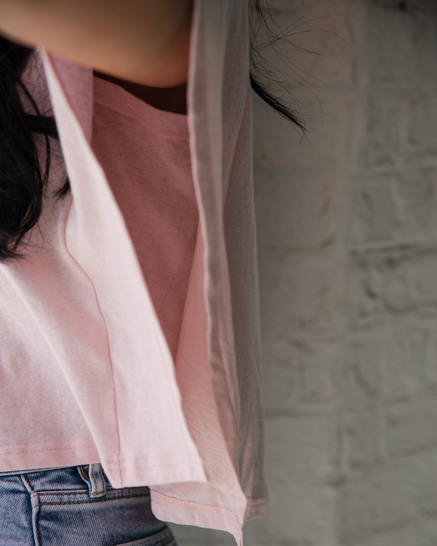 Briselia Top - Pale Pink