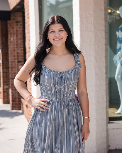 Obea Dress - Blue Denim