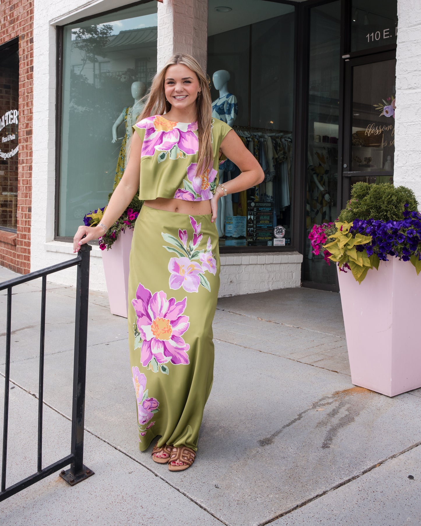 Anita Skirt - Bias Bouquet