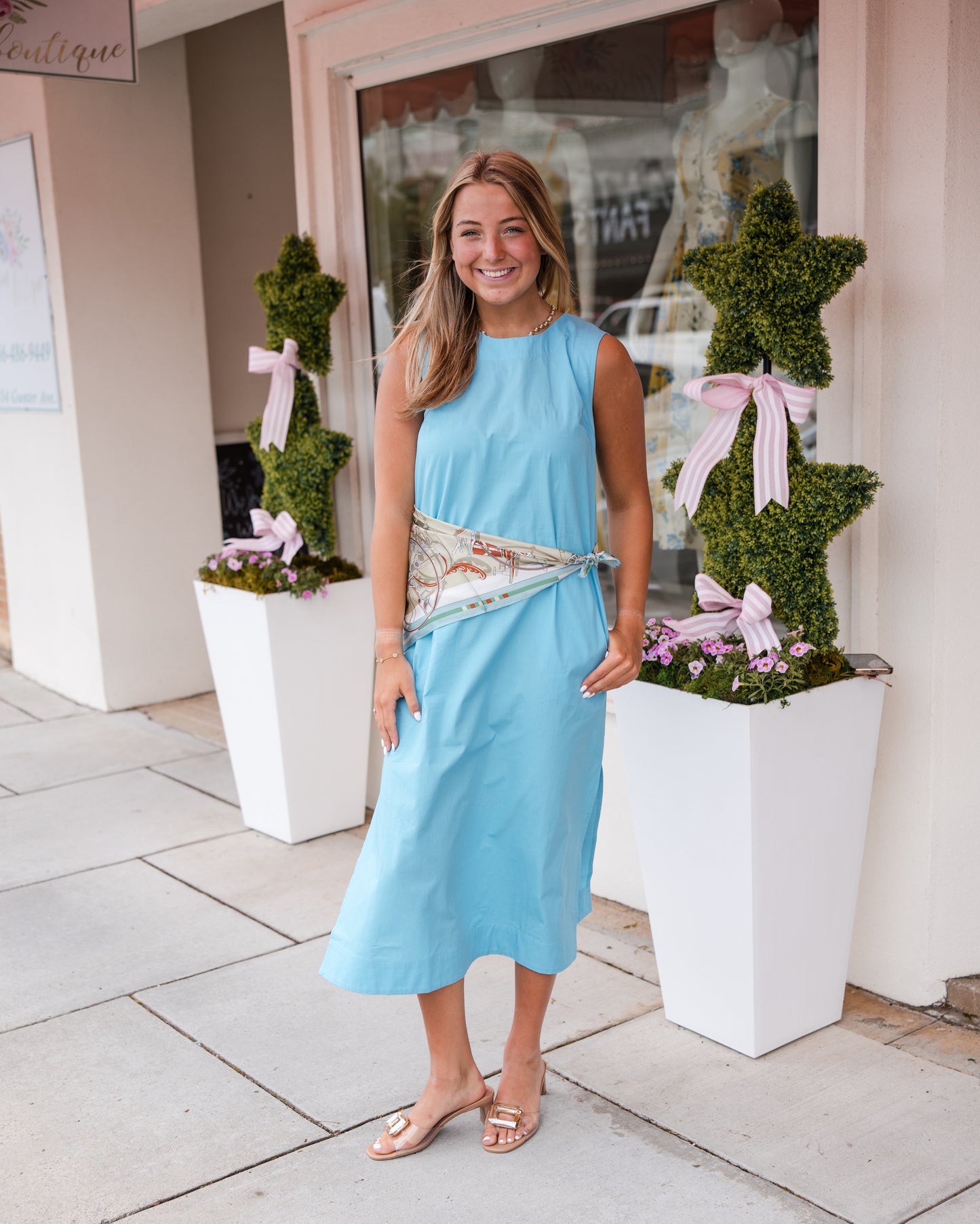 Natasha Dress - Robin's Egg