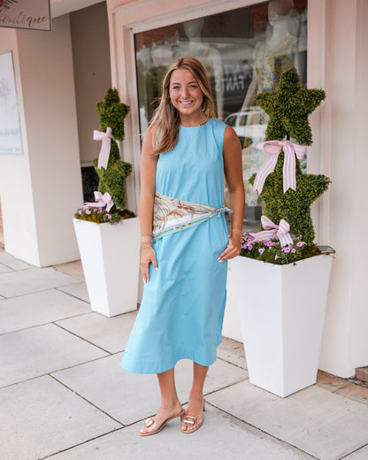 Natasha Dress - Robin's Egg