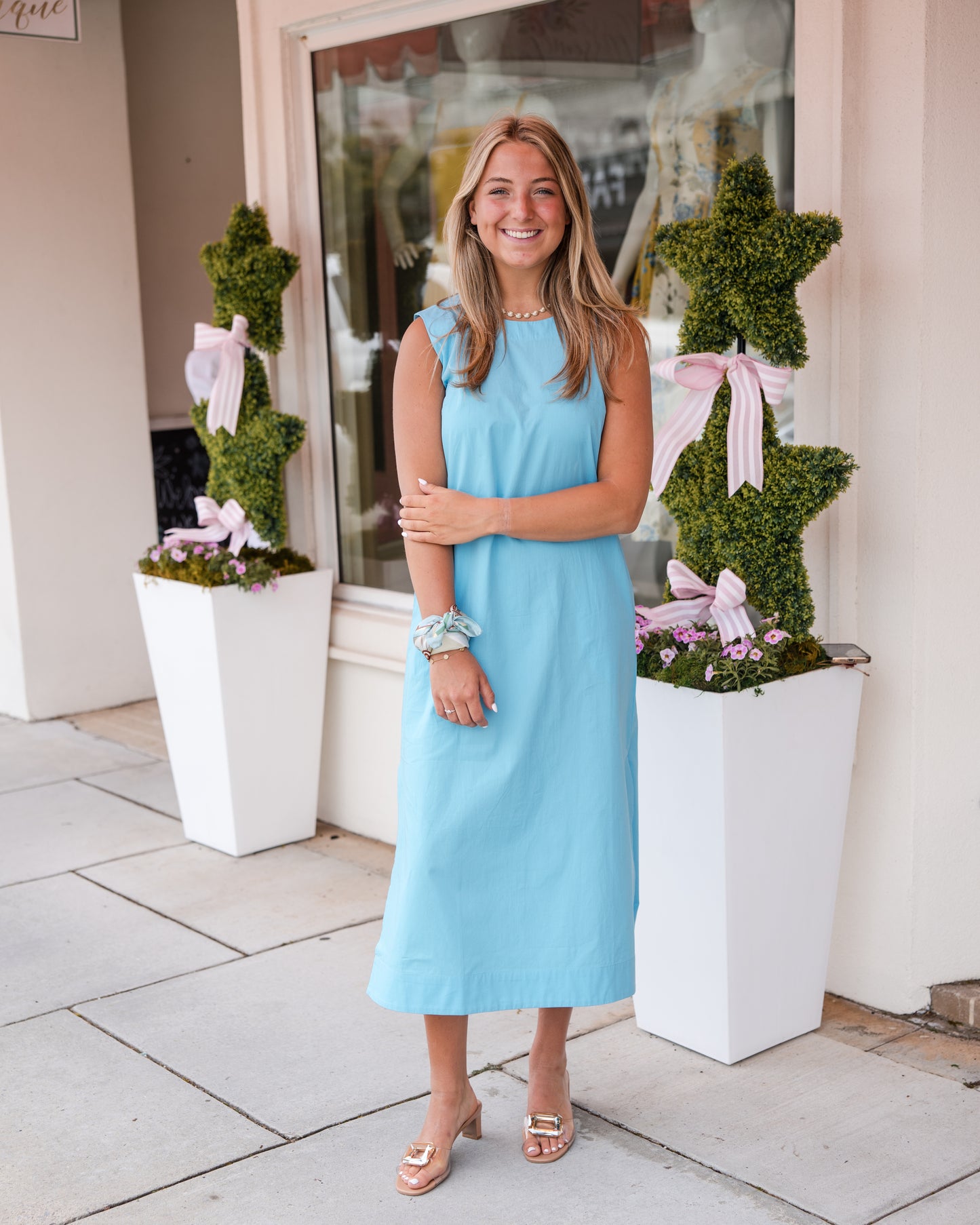 Natasha Dress - Robin's Egg