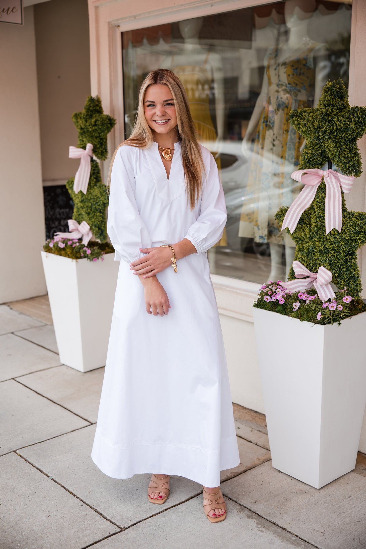 Dalia Skirt - White