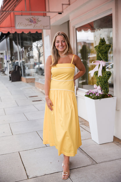 Riley Dress - Daffodil