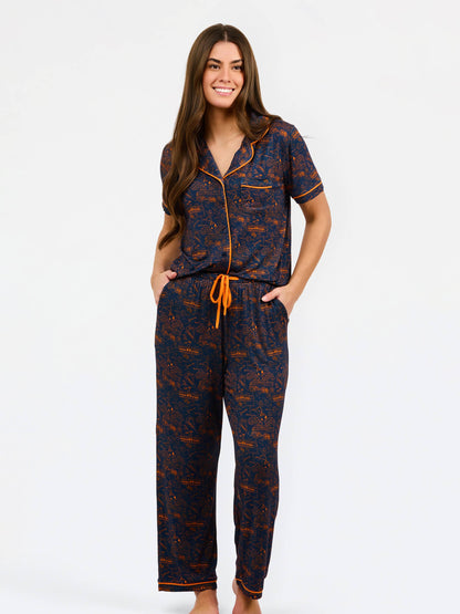 Charlotte Pajamas - Team Toile Auburn